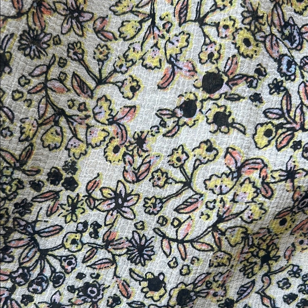 🎉3X HOST PICK🎉Free People Floral Print Lela Blouse - Picture 9 of 10